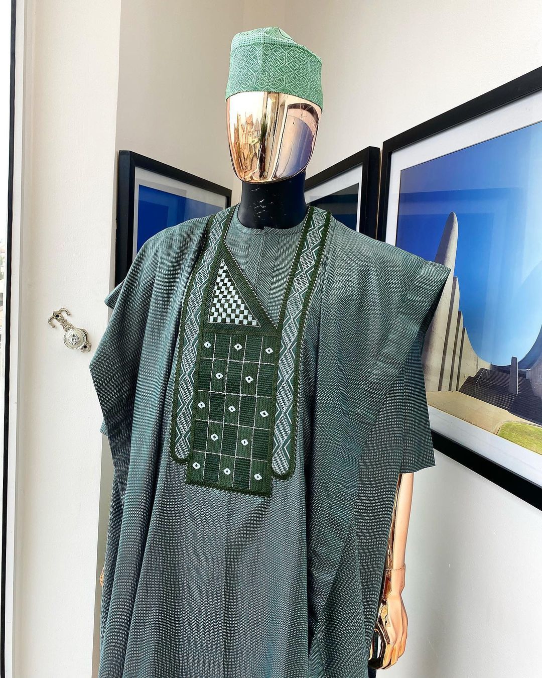 Dot Luxe Agbada Set