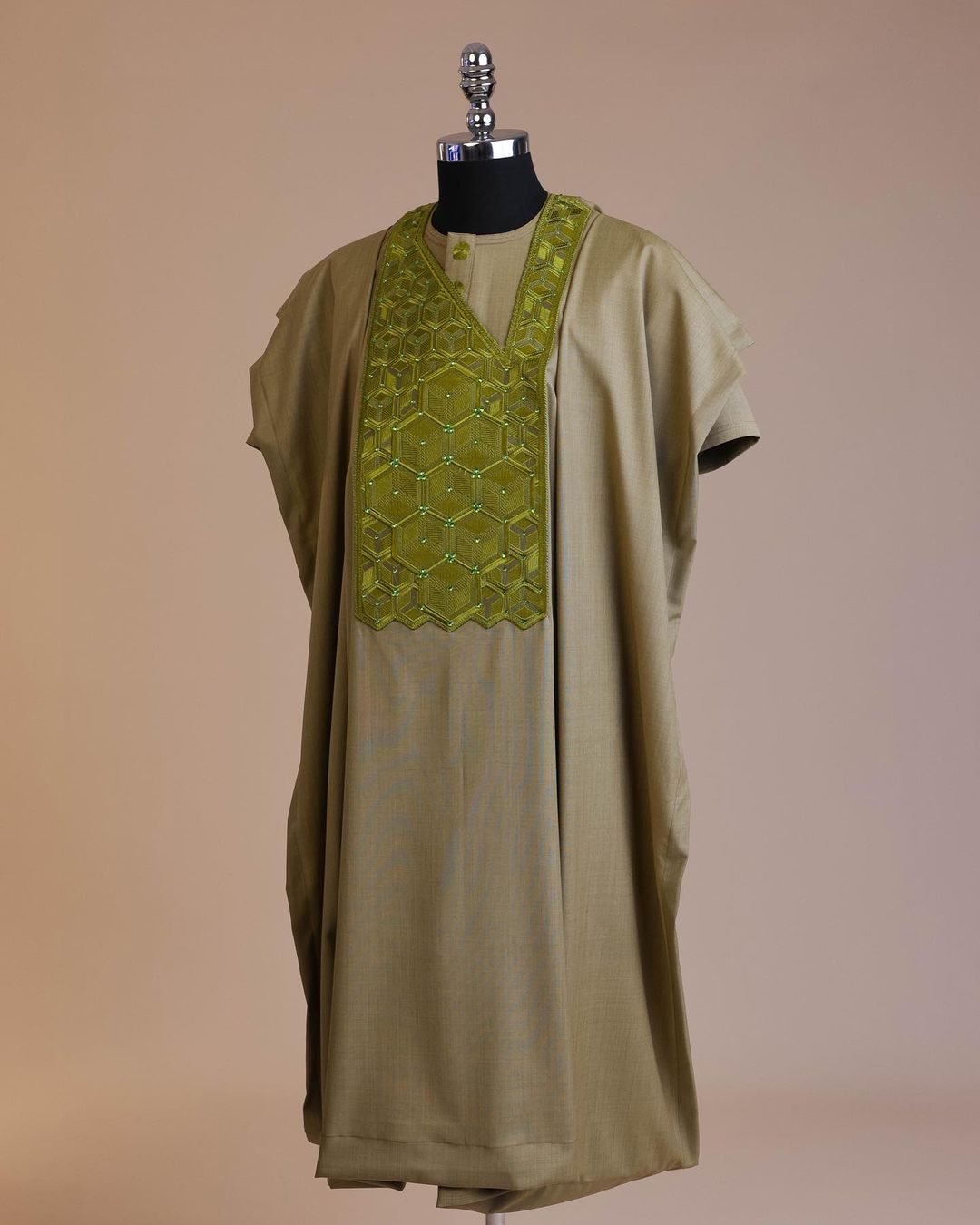 Executive Three-Piece Agbada Set