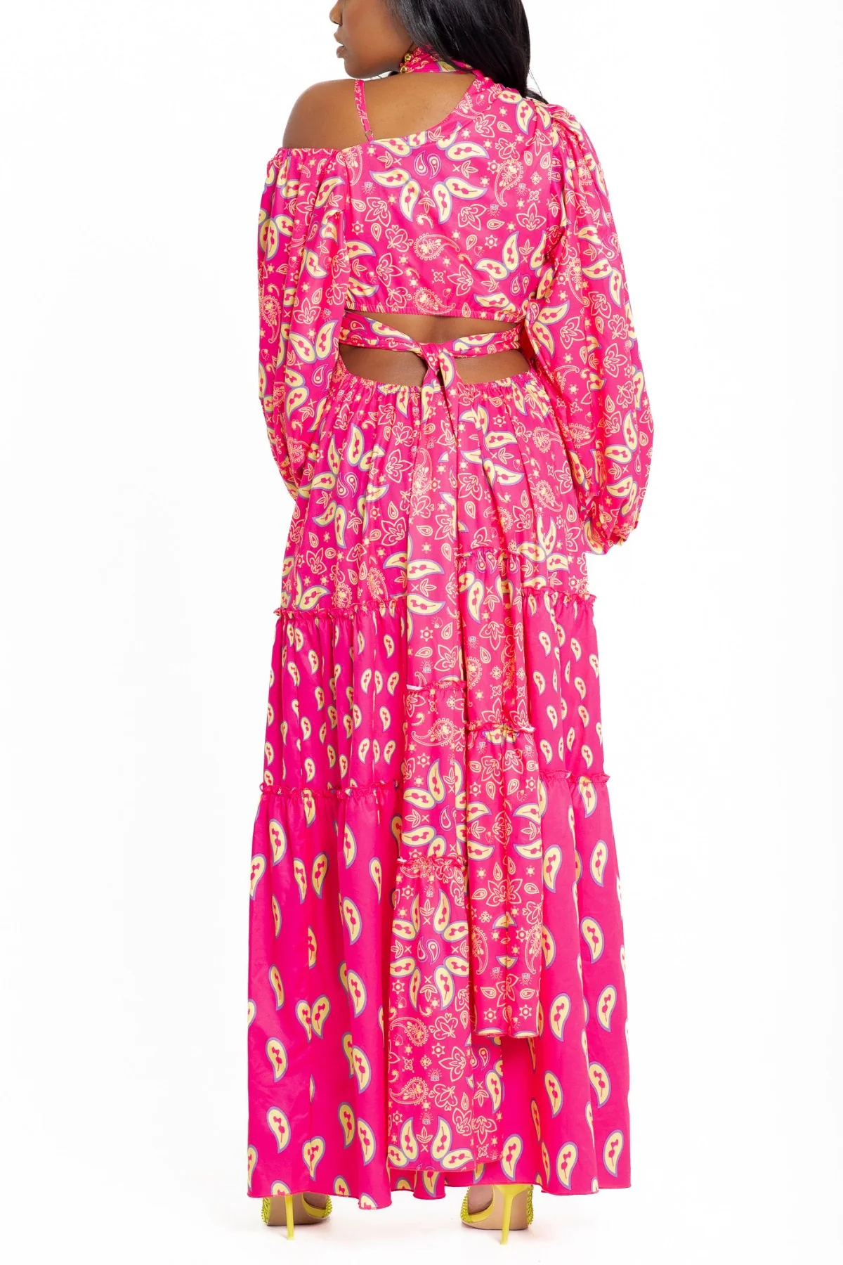 Elysian Wrap Midi Dress - Image 2