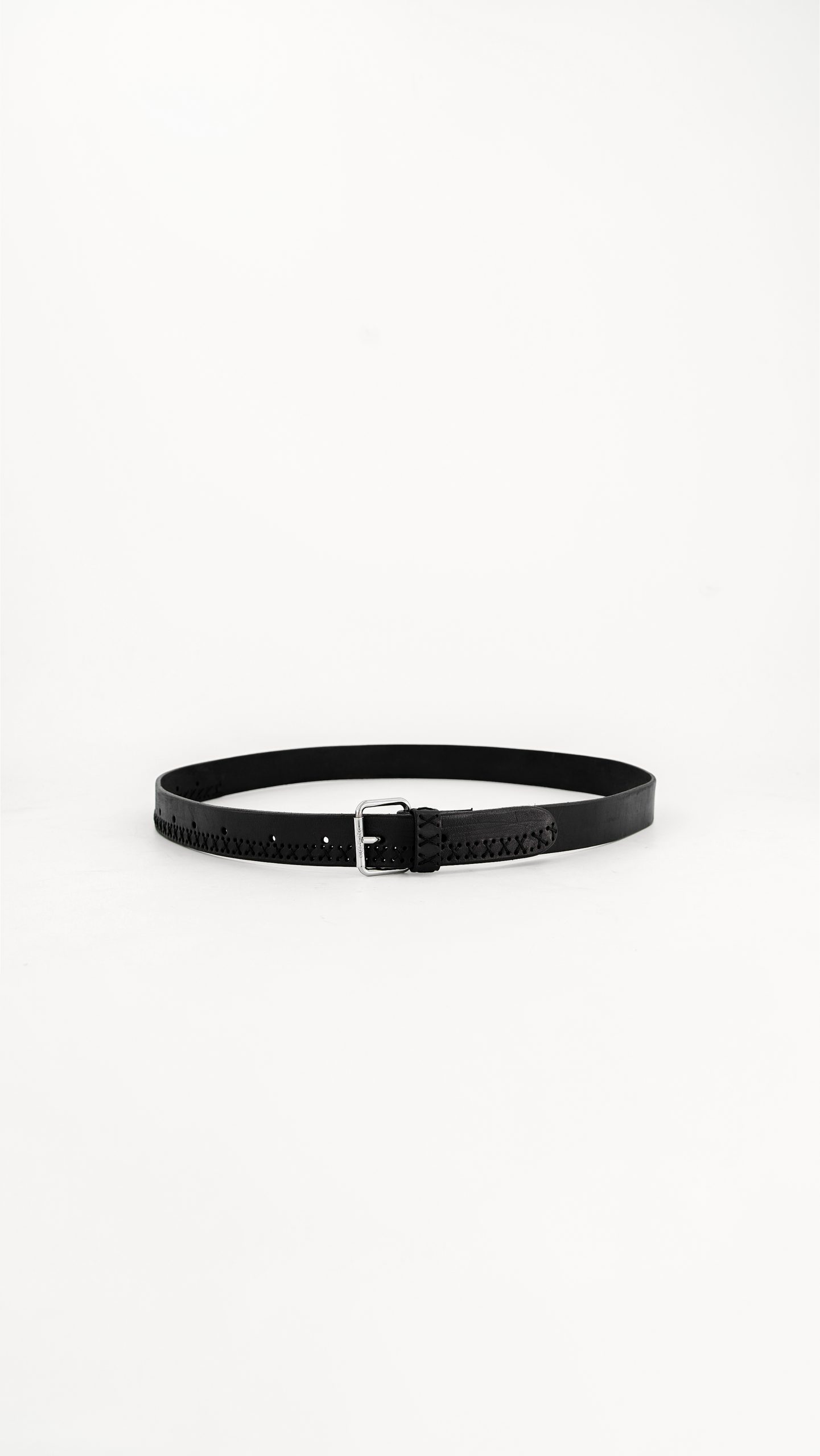 Black Leather Belt