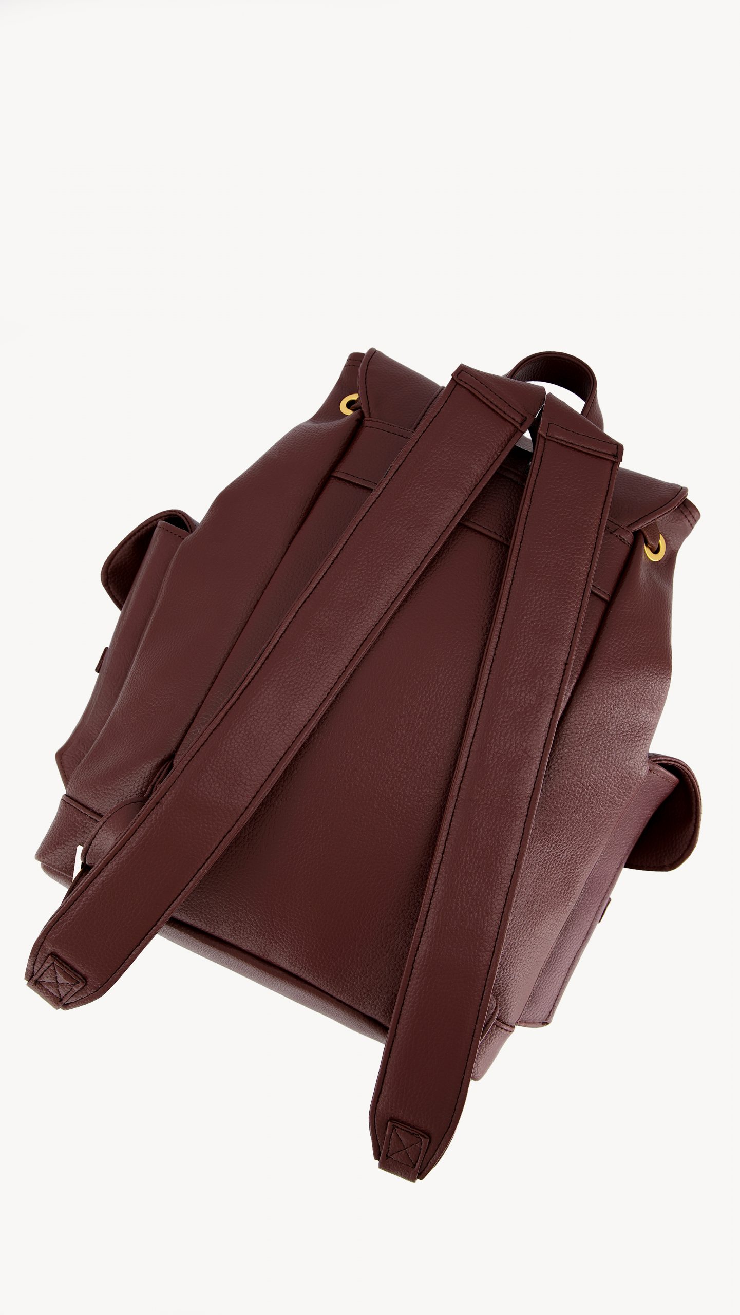 Brown Leather Backpack