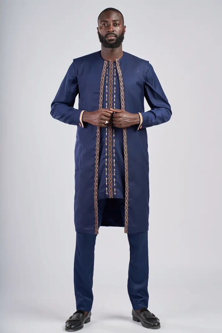 3-Piece Linen Gabardine