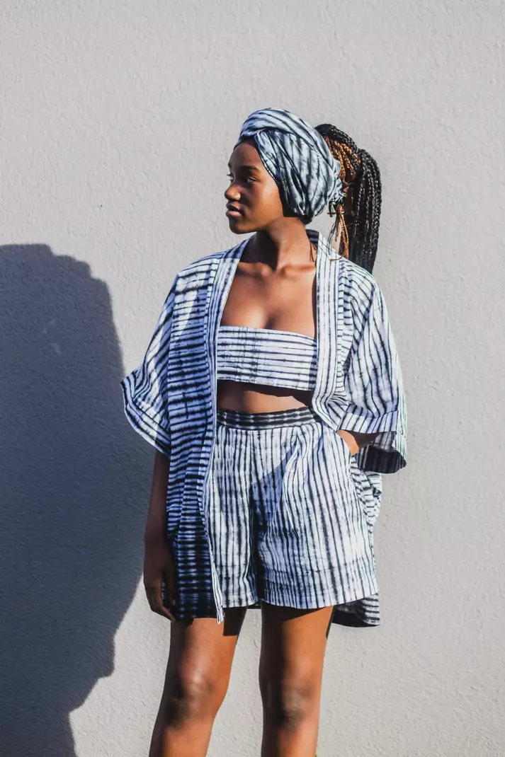 Zenith Kimono Culotte Set - Image 2