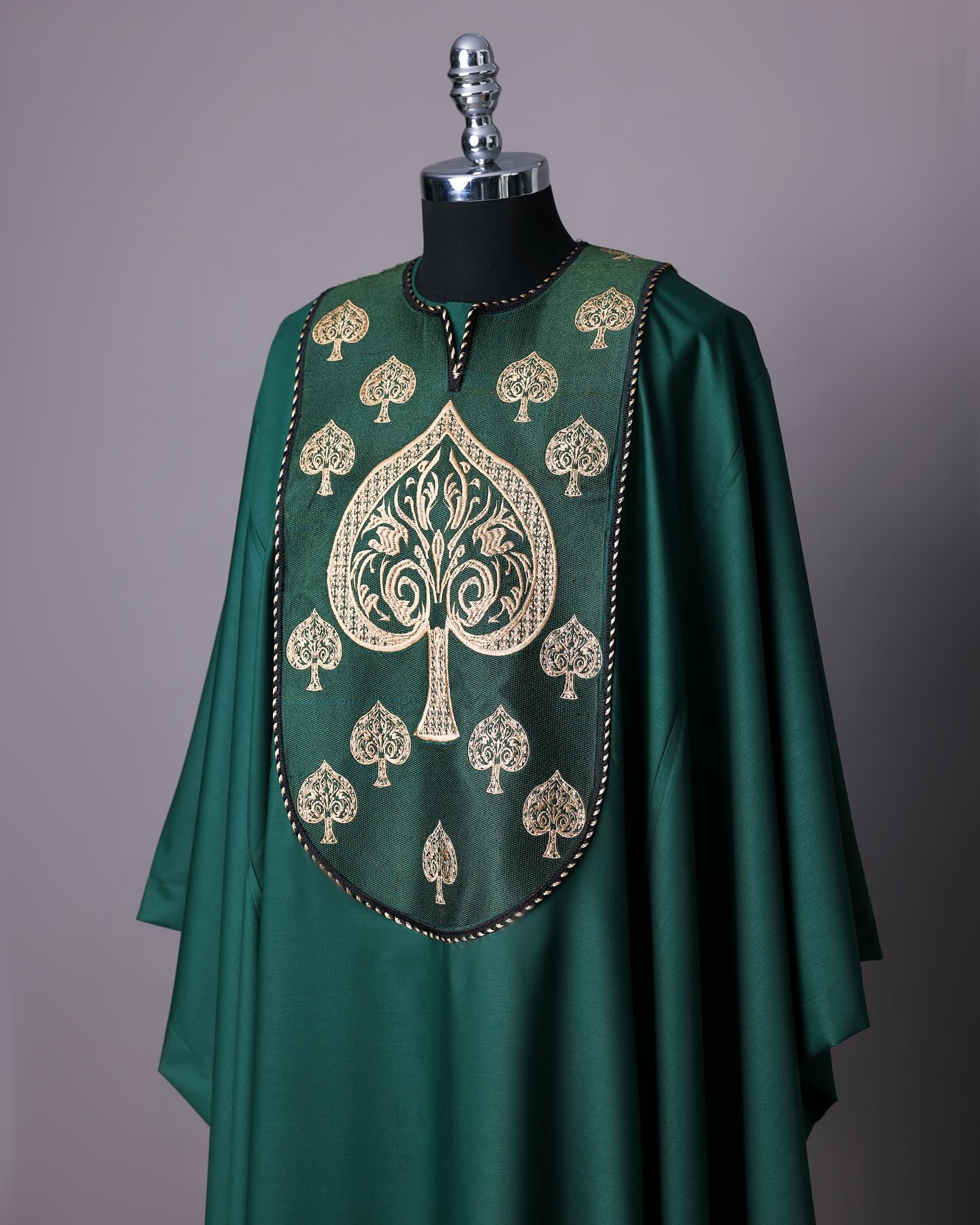 Card Pattern Agbada Set