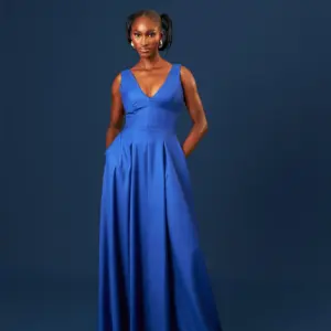 Full length Sleeveless Dress